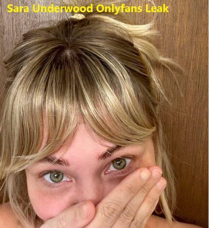 sara jean underwood leaks|Sara Jean Underwood 3,607 Leaked OnlyFans Files